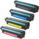 HP Color Laserjet CP3525 Toner Cartridge Combo