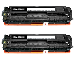 HP CE260XD Compatible Black Toner Cartridge Combo