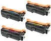 HP CM4540 Compatible 4-Pack Toner Cartridge Combo