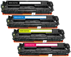 HP Compatible CE270A, CE271A, CE272A, CE273A Toner