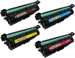 HP CE340A-3A Compatible Toner Cartridge Combo 651A