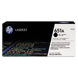 HP CE340A (651A) Genuine Black Toner Cartridge