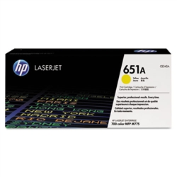 HP CE342A (651A) Genuine Yellow Toner Cartridge