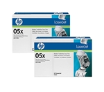 HP CE505XD Genuine Toner Cartridge Combo CE505X