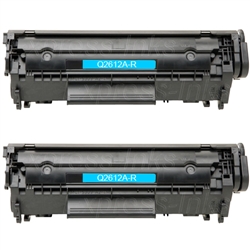 HP Q2612D (12A) 2-Pack Toner Cartridge Combo Q2612A