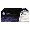 HP Q2612D Genuine Toner Cartridge Combo Q2612A