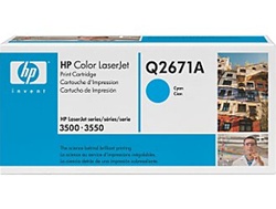 HP Color Laserjet 3550 Cyan Toner Cartridge
