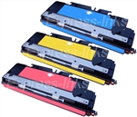 HP Color Laserjet 3700 3-Pack Color Combo Toner Cartridges