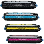 HP Q5950A, Q5951A, Q5952A, Q5953A Toner Cartridge Combo