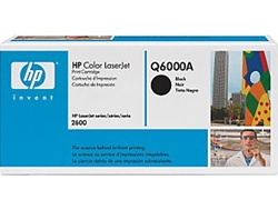 HP Color Laserjet 2600, 2600n Black Toner Cartridge Q6000A