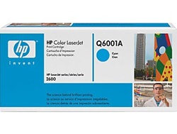 HP Color Laserjet 1600 Cyan Toner Cartridge Q6001A