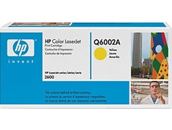 HP 2600, 2600n Genuine Yellow Toner Cartridge Q6002A