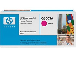 HP Color Laserjet 2600, 2600n Magenta Toner Cartridge Q6003A