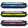 HP Color Laserjet 3600 3-Pack Toner Cartridge Combo