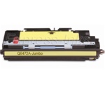 HP Q6472A Jumbo Compatible Yellow Toner 502A