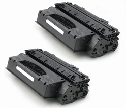 HP Q7553X 2-Pack Compatible Toner Combo Q7553XD