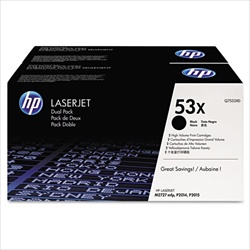 HP Q7553X Twin Toner Cartridge Combo Q7553XD