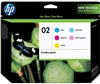 HP #02 Genuine 5-Pack Inkjet Ink Cartridge Combo CC604FN