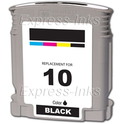 HP #10 Black Inkjet Ink Cartridge C4844A