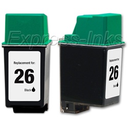 HP #26 Compatible Black Ink Cartridge 51626A