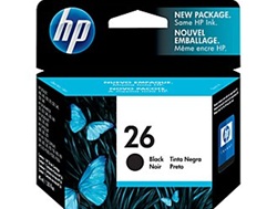 HP #26 Genuine Black Ink Cartridge 51626A