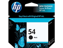 HP 54 Black Inkjet Cartridge CB334AN