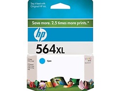 HP 564XL Genuine Cyan Inkjet Cartridge CB323WN