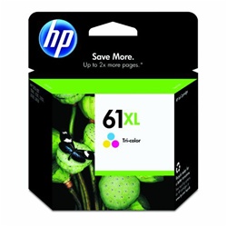 HP 61XL Genuine Tri-Color Ink Cartridge CH564WN