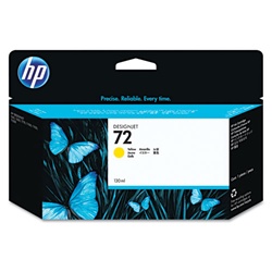 HP 72 Genuine Yellow Ink Cartridge C9373A