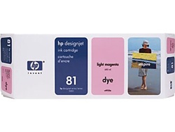 HP #81 Light Magenta Dye Inkjet Cartridge C4935A