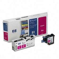 HP C4952A (#81) Magenta Genuine Printhead