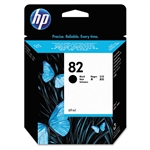 HP #82 Genuine Black Ink Cartridge CH565A