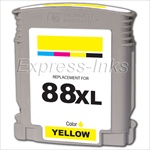 HP 88XL 10-Pack Yellow Ink Cartridges C9393AN