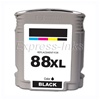 HP 88XL High Yield Black Ink Cartridge C9396AN