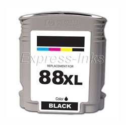 HP 88XL High Yield Black Ink Cartridge C9396AN