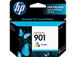 HP #901 Genuine Tri-Color Ink Cartridge CC656AN