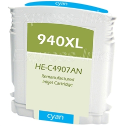 HP 940XL Compatible Cyan Inkjet Cartridge C4907AN