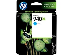 HP 940XL High Yield Cyan Inkjet Cartridge C4907AN