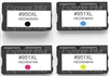 HP #950XL/ #951XL 4-Pack Compatible Ink Combo
