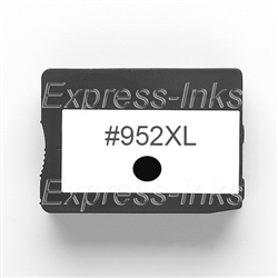 HP #952XL Compatible Black Ink Cartridge F6U19AN