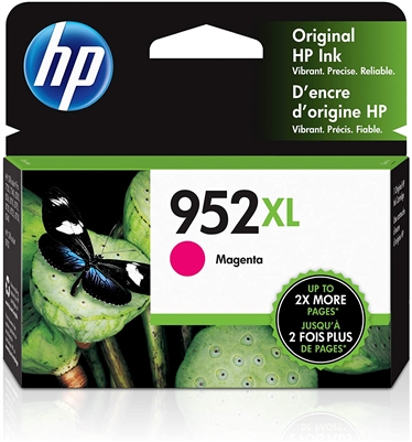 HP #952XL High Yield Genuine Magenta Ink Cartridge L0S64AN