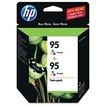 HP #95 Genuine 2-Pack Tri-Color Ink CD886FN