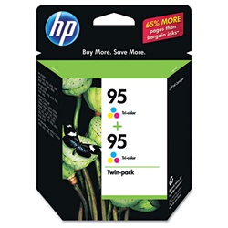 HP #95 Genuine Tri-Color Inkjet Cartridges CD886FN