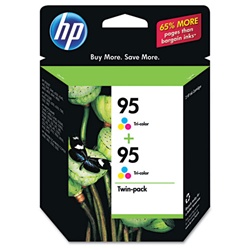 HP #95 Genuine Tri-Color Ink Cartridges CD886FN