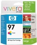 HP #97 Genuine Tri-Color Inkjet Cartridge C9363WN