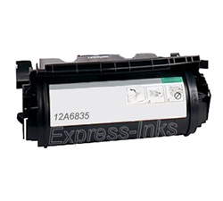 Lexmark 12A6835 High Yield Black Toner Cartridge