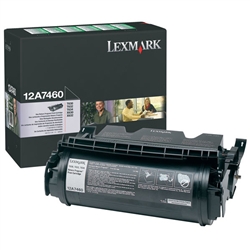 Lexmark 12A7460 Genuine Toner Cartridge