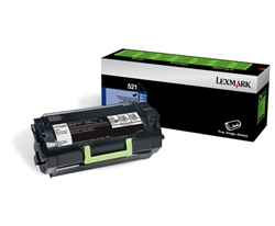 Lexmark 52D1000 Genuine Toner Cartridge 521