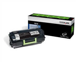 Lexmark 52D1X00 Genuine Toner Cartridge 521X