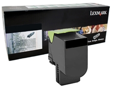 Lexmark 80C10K0 Genuine Black Toner Cartridge 801K